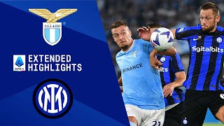 Lazio vs Inter Milan Extended Highlights  Serie A  CBS Sports Golazo [upl. by Nerol870]