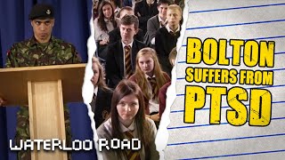 Bolton Smilie Suffers from PTSD MidAssembly  Waterloo Road [upl. by Ahcsas]