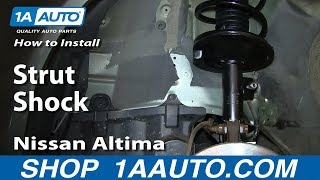 How to Replace Strut amp Spring Assembly 0206 Nissan Altima [upl. by Bouley49]