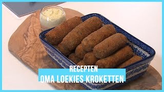 Ambachtelijke kroketten van Oma Loekie  BinnensteBuiten [upl. by Neyuq]