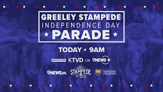 Greeley Stampede Independence Day Parade 2024 [upl. by Derej]