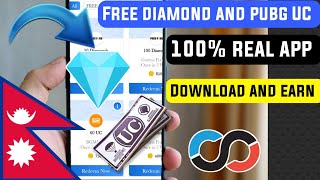 How To Get free daimond in Free Fire and pubg UC in Nepal  Rooter app review  Crazy Gamer krishna [upl. by Nnylrebma]