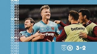 GOALS  WEST HAM UNITED 32 CHELSEA [upl. by Rubetta]