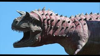 Carnotaurus roars and sound effects [upl. by Eilloh407]