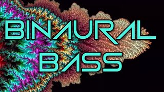 Binaural Bass  Deep Sub Bass Healing Frequencies  ASMR [upl. by Joyann571]