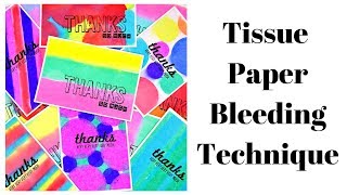 Tissue Paper Bleeding Technique [upl. by Pansie]