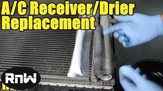 How to Replace a Desiccant Element Receiver Drier or an AC Condenser [upl. by Mcgregor602]