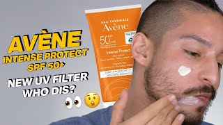 Avene Intense Protect SPF 50 Brand New UV Filter Brown Skin Friendly  Review  Wear Test [upl. by Stace]