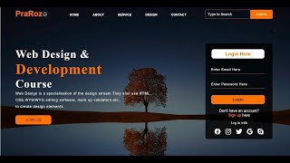 How To Create A Website using HTML amp CSS  StepbyStep Tutorial [upl. by Partridge]