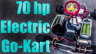 70hp Electric Go Kart build V2  Part 2 [upl. by Nehgaem]