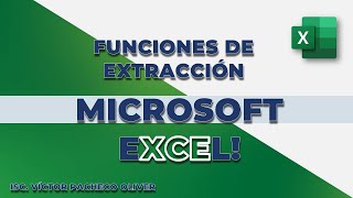 Función Extrae Izquierda Derecha y Concatenar en Excel [upl. by Navnod]