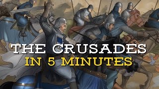 The Crusades in 5 Minutes [upl. by Anilosi357]