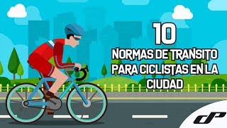 10 Normas para ir en bici por la ciudad [upl. by Fara]