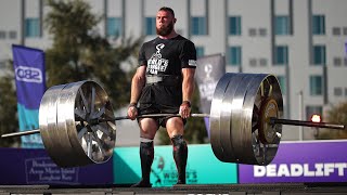 WORLD RECORD Oleksii Novikov Lifts 1185 LBS 18quot Partial Deadlift  2020 [upl. by Divad]