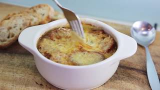 Classic French onion soup recipe  how to Make your own at home [upl. by Lani926]