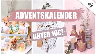 3 DIY Adventskalender selber machen UNTER 10€ [upl. by Alec]