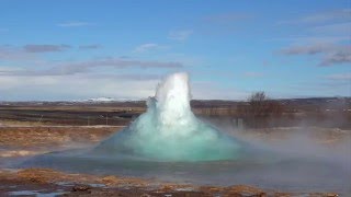 Geysir Explosion Super Slow Motion [upl. by Rox]