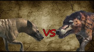 Hyaenodon Duo vs Andrewsarchus  SPORE [upl. by Ahsenev954]