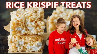 Rice Krispie Treats Recipe [upl. by Derna668]