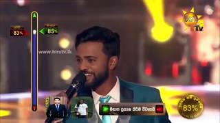 Hiru Star Grand Finale Mangala Denex Ahenawanam Song [upl. by Annam783]