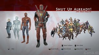 All Team Bonuses  Marvel Ultimate Alliance 2 [upl. by Isoj]