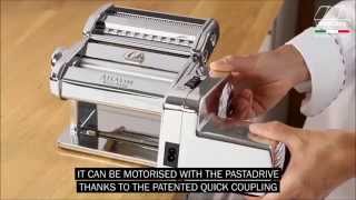 Introducing the Marcato Atlas 150 Pasta Maker [upl. by Sitra855]