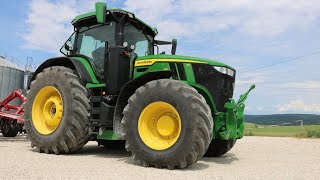 Essai du tracteur JOHN DEERE 7R 330 Ultimate  TEST DRIVE [upl. by Apul]