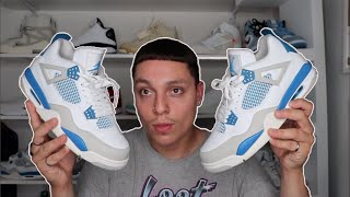 Jordan 4 Retro Military Blue 2012 Review Legit Check Guide [upl. by Ahsitak]