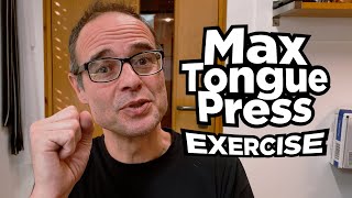 Mike Mews Max Tongue Press Exercise [upl. by Photina]