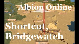 Albion Online  Caerleon to Bridgewatch fast almost safely [upl. by Rozelle]