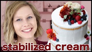 How to Stabilize Whipped Cream  EASY [upl. by Horsey]