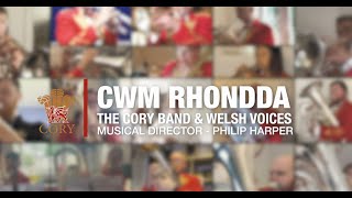 Cwm Rhondda  The Cory Band amp Welsh Voices [upl. by Urban]