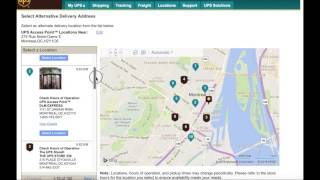 How to create a UPS Access Point shipment upscom [upl. by Adnilim]