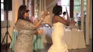 AWESOME Mother  Daughter Wedding Reception Dance [upl. by Eilla]