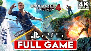 UNCHARTED 4 PS5 Gameplay Walkthrough Part 1 FULL GAME 4K ULTRA HD  No Commentary [upl. by Arnoldo]