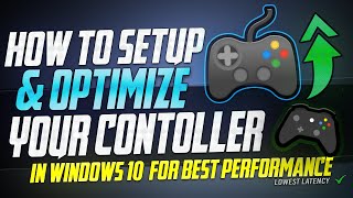 🔧 How To Optimize YOUR Controller for Best Performance in Windows PS4 Dualsense Xbox NO LAG ✅🎮 [upl. by Nosmas]