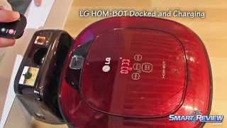 CES 2013  LG HOMBOT Square 30 Robot Vacuum Demonstration  LRV790R Robotic Vacuum Cleaner [upl. by Deuno]