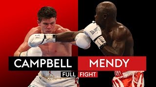 FULL FIGHT Luke Campbell vs Yvan Mendy [upl. by Asaret]