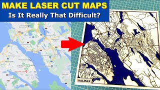 HOW TO MAKE A LASER CUT MAP [upl. by Geffner308]