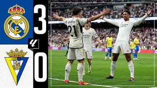 Real Madrid 30 Cádiz CF  HIGHLIGHTS  LaLiga 202324 [upl. by Halfdan]