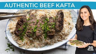 Authentic Lebanese BEEF KAFTA [upl. by Yerffe]