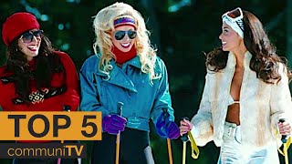 Top 5 Skiing Movies [upl. by Ostraw471]