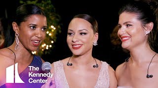 Schuyler Sisters from Hamilton  2018 Kennedy Center Honors Backstage [upl. by Isoj]