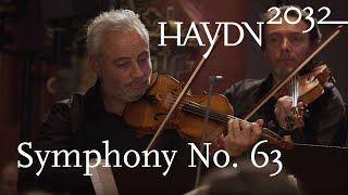 Haydn Symphony No 63  Il Giardino Armonico  Giovanni Antonini [upl. by Tihw]