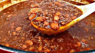 Homemade CHILI Recipe  Simply Mama Cooks [upl. by Gan]