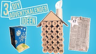 3 DIY Adventskalender zum selber machen [upl. by Brainard]