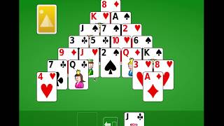 Pyramid Solitaire Online [upl. by Danyette692]