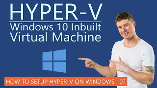 How to Create Free Virtual Machine on HyperV with Free Windows 10 [upl. by Annaierb262]