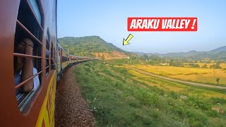 Indias most Beautiful Train Journey from Visakhapatnam to Araku Valley [upl. by Akiwak856]