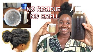 Using Chebe Powder with No Residue or Smell  CHEBE INFUSED WATER  AFRICAN HAIR GROWTH SECRET [upl. by Francoise]